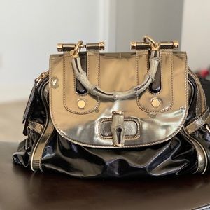 Gucci limited edition metallic bag